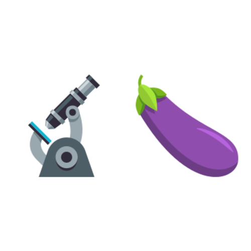 🔬🍆 Emoji Domain EmojiOne rendering